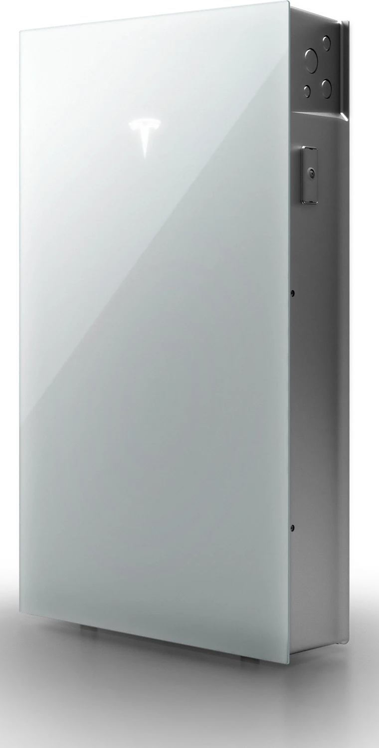 Tesla Powerwall 3 home battery, front three-quarter view