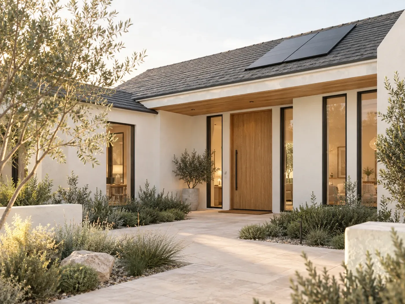 Modern home with a Volt Home energy system